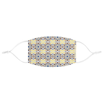 Praiano Tiles Fabric Face Mask - AMALFITANA STORE